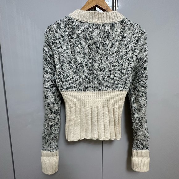 sold @ ebay ~ Miss Sixty Cardigan Sweater Wool & Mohair - Made in Italy - Picture 6 of 10